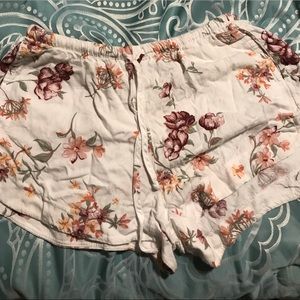 Brandy Melville Floral Shorts